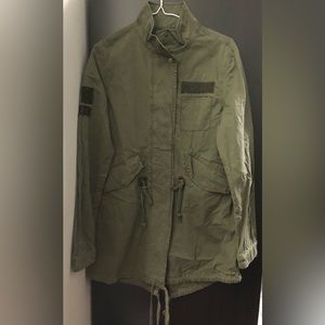 Bershka Army Green Jacket